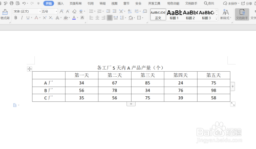 WPS中word如何制作三线表详解。
