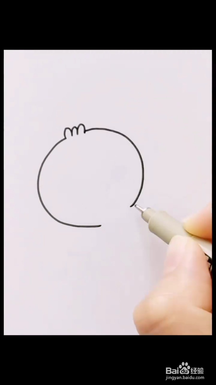 怎么画可爱的大象