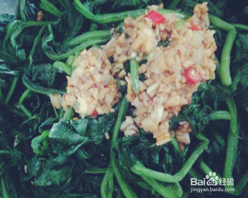 心心念念的凉拌菠菜