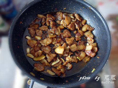 豆干炒肉片