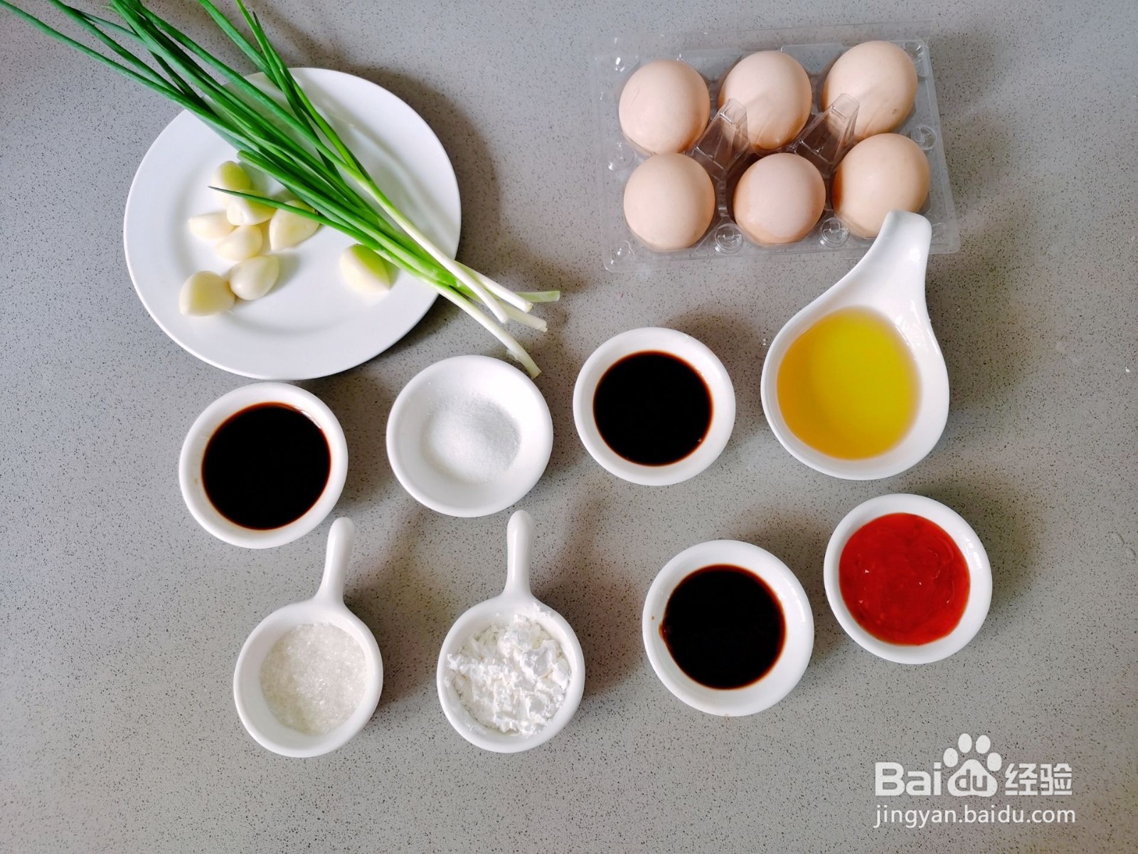 蒜香糖醋荷包蛋