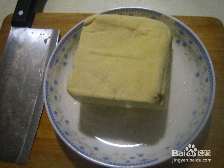 小葱焖豆腐的做法