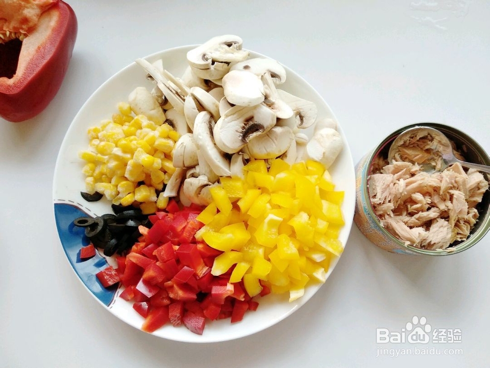 金枪鱼披萨的制作方法