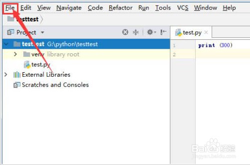 pycharm软件如何创建关联文件