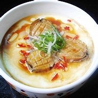 小鲍鱼蒸蛋的做法