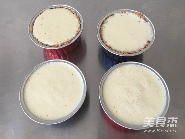 橙香鸟巢芝士蛋糕