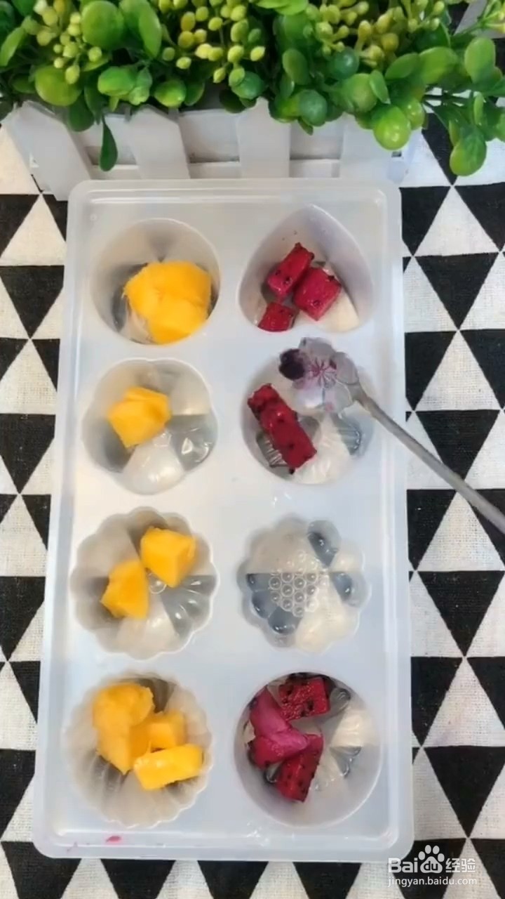 如何制作水果果冻