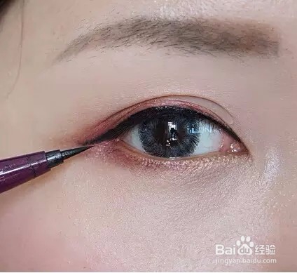 非常自然的韩式裸妆