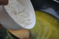 自制奶油白酱食品诱惑