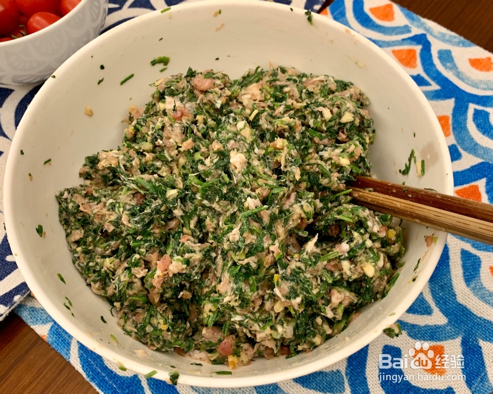 吃了还想吃的荠菜猪肉水饺
