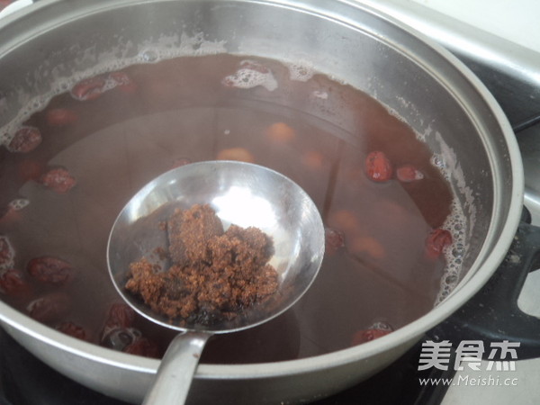 三红桂圆汤的做法