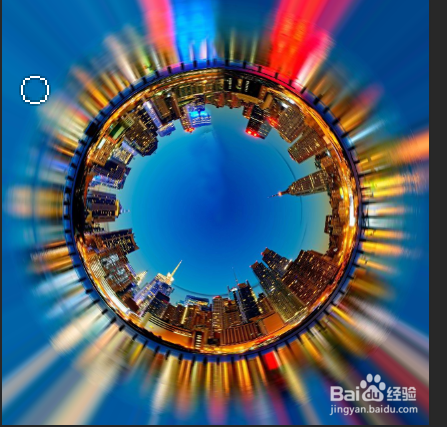 Photoshop教程——极坐标的应用