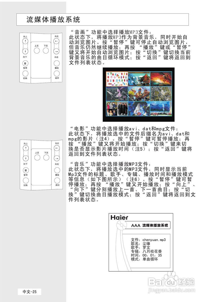 海尔L42V6-A8K液晶彩电使用说明书:[3]