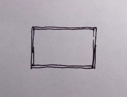 幼儿简笔画：怎么一步一步画一台台式电脑？简单