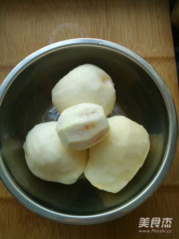 柠檬梨汁的做法