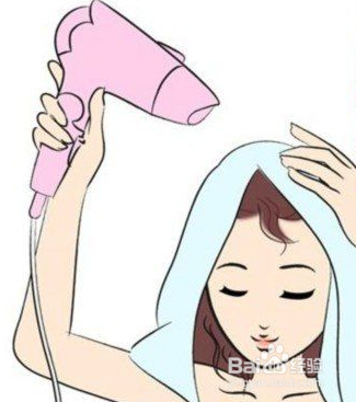 怎样正确的吹干头发？