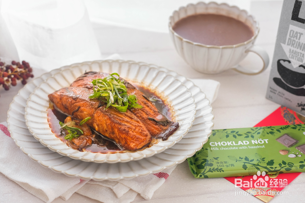 吃不胖的照烧三文鱼