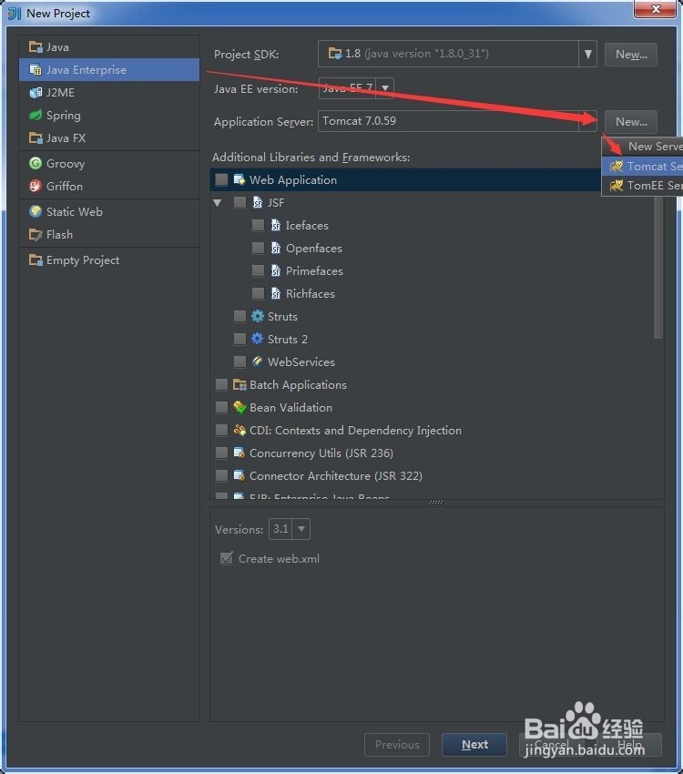 从零开始用Intellij idea14创建struts2项目