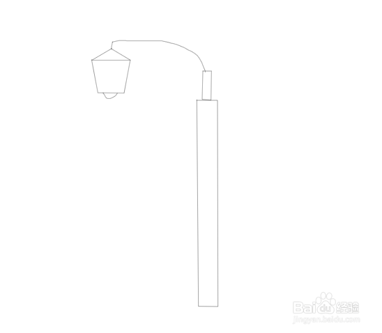 社区设施标志简笔画