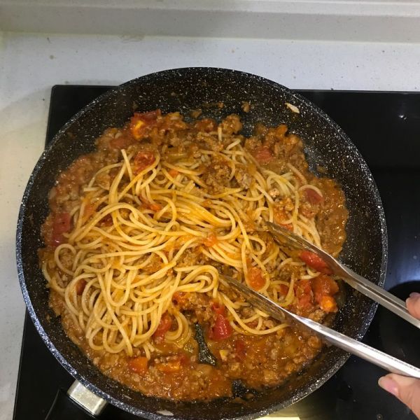 番茄牛肉意大利面