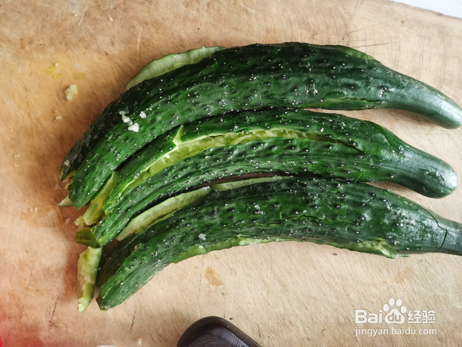 黄瓜粉皮拌素鸡