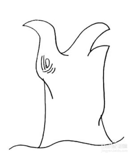 怀旧风柳树简笔画