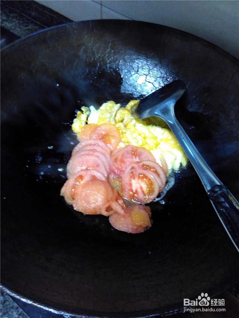 番茄炒蛋盖浇饭