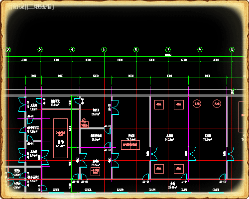 CAD中怎么绘制带形窗