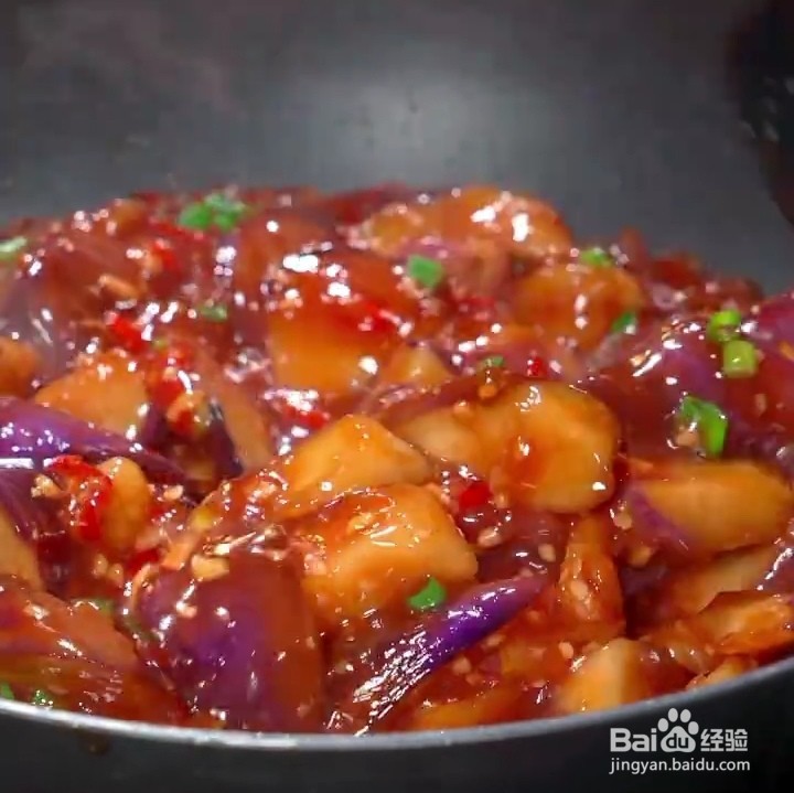 红烧茄子的制作方法