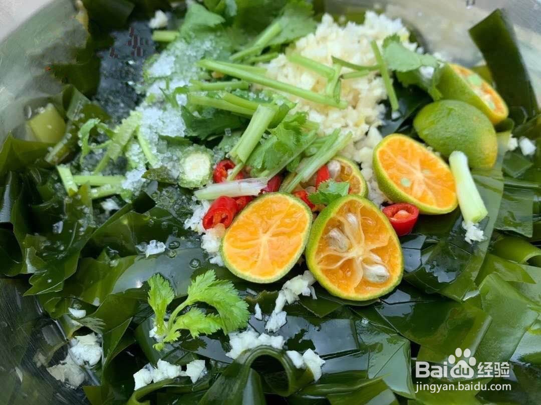 健康养生美食——凉拌海带苗