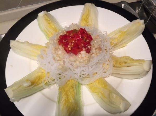 蒜蓉粉丝娃娃菜