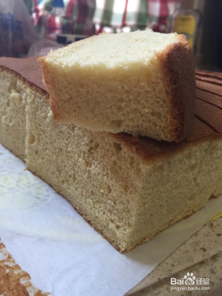 原味蜂蜜长崎蛋糕的做法