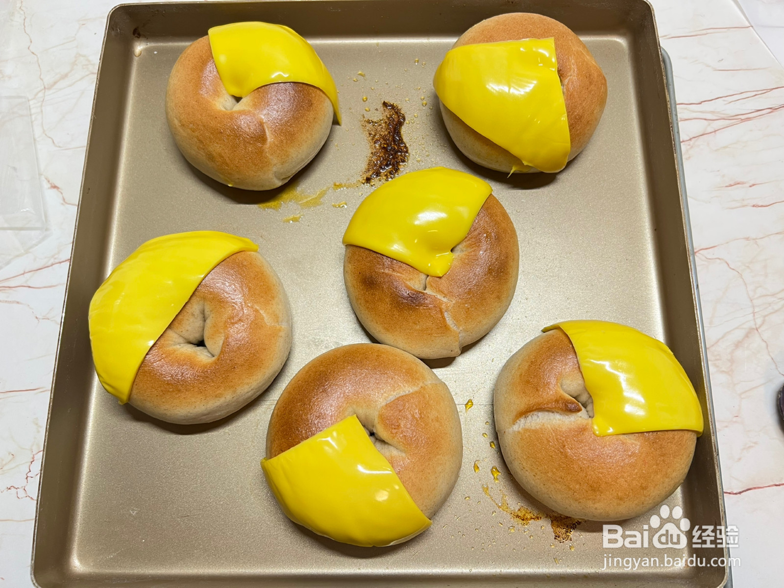 芝士鸡腿贝果的做法