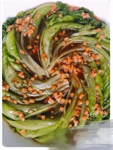 蚝油生菜的做法步骤