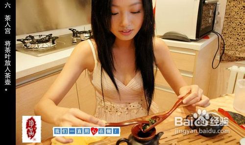 美女手把手教你如何把铁观音泡出好味道
