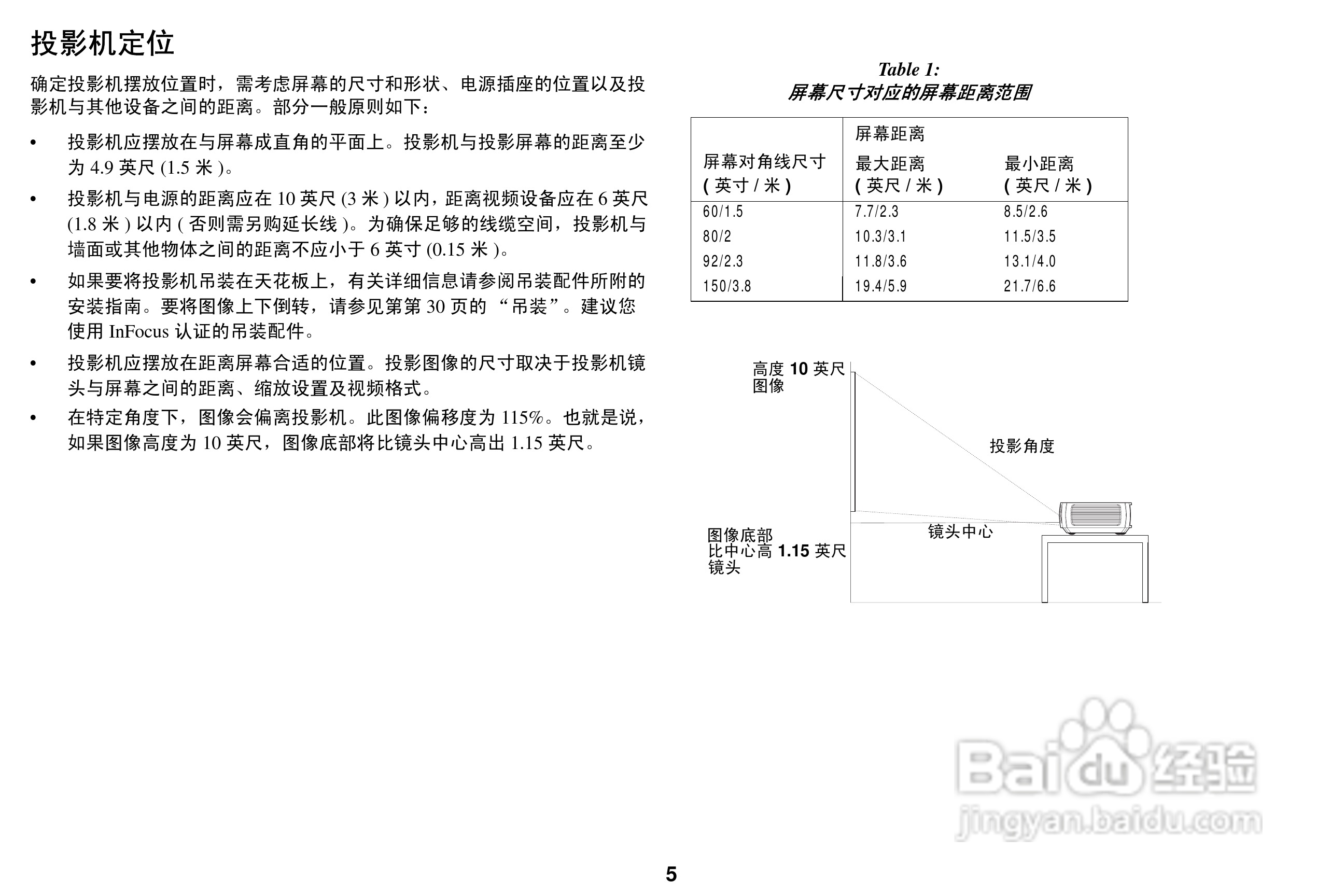 富可视 IN27投影机说明书:[1]
