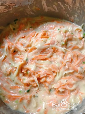 红萝卜土豆饼的做法