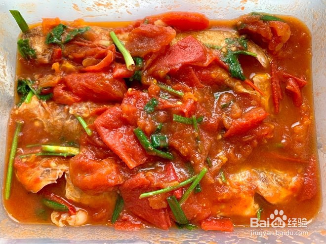 番茄烩红衫鱼的做法