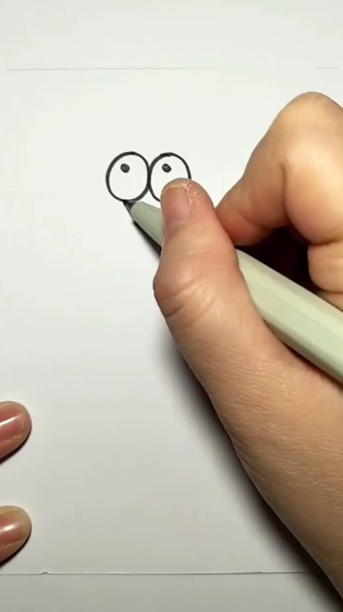 简笔画小蜗牛怎么画