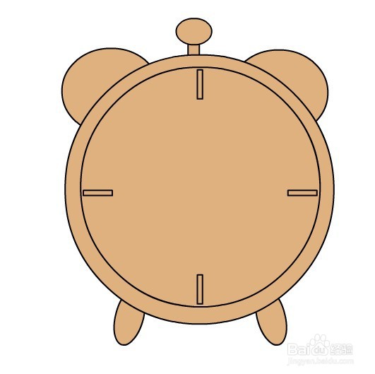 flash如何绘制卡通闹钟