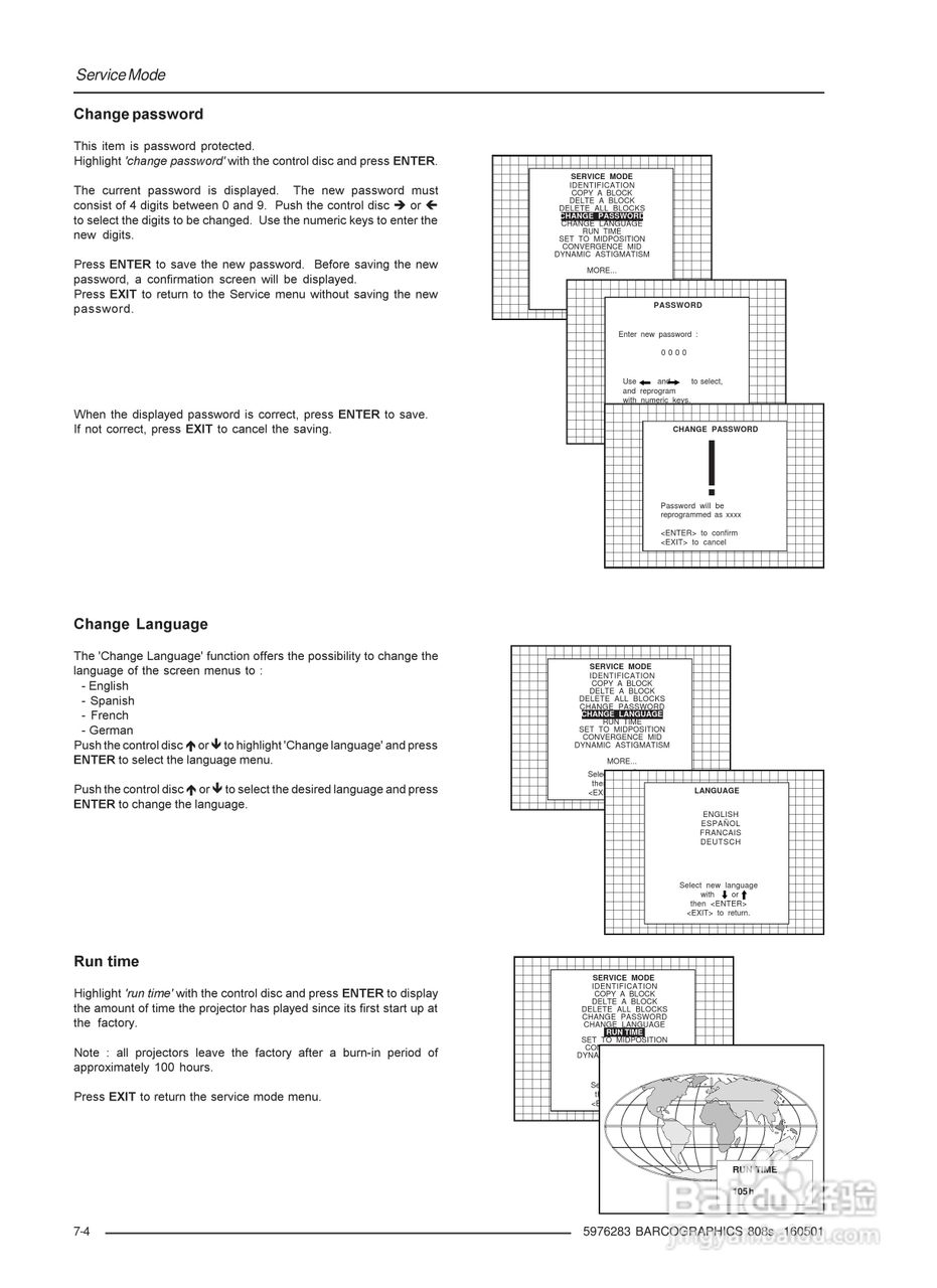 Barco巴可 GRAPHICS 808s投影机说明书:[5]