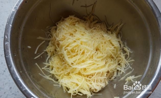 简单美味土豆丝饼