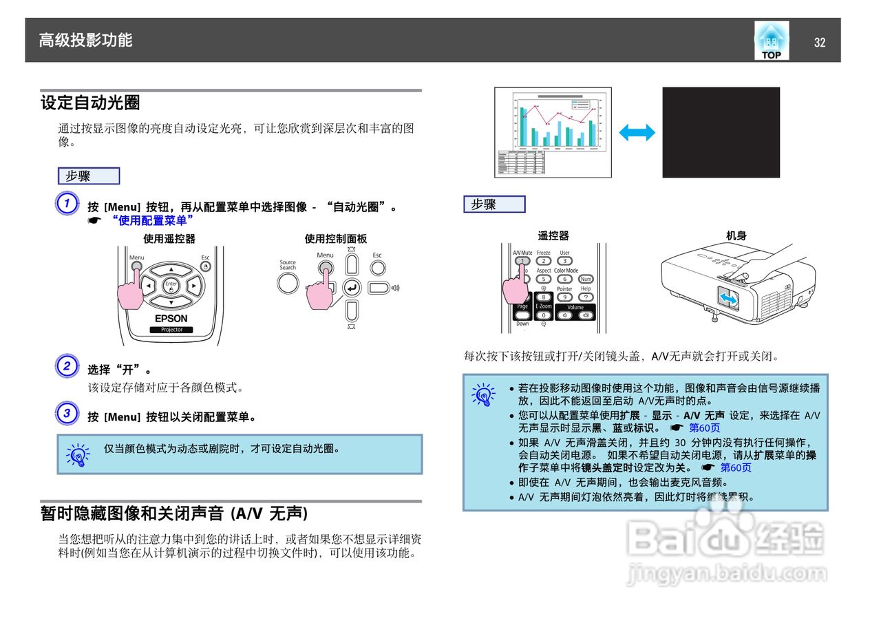 爱普生EB-84L投影仪使用说明书:[4]