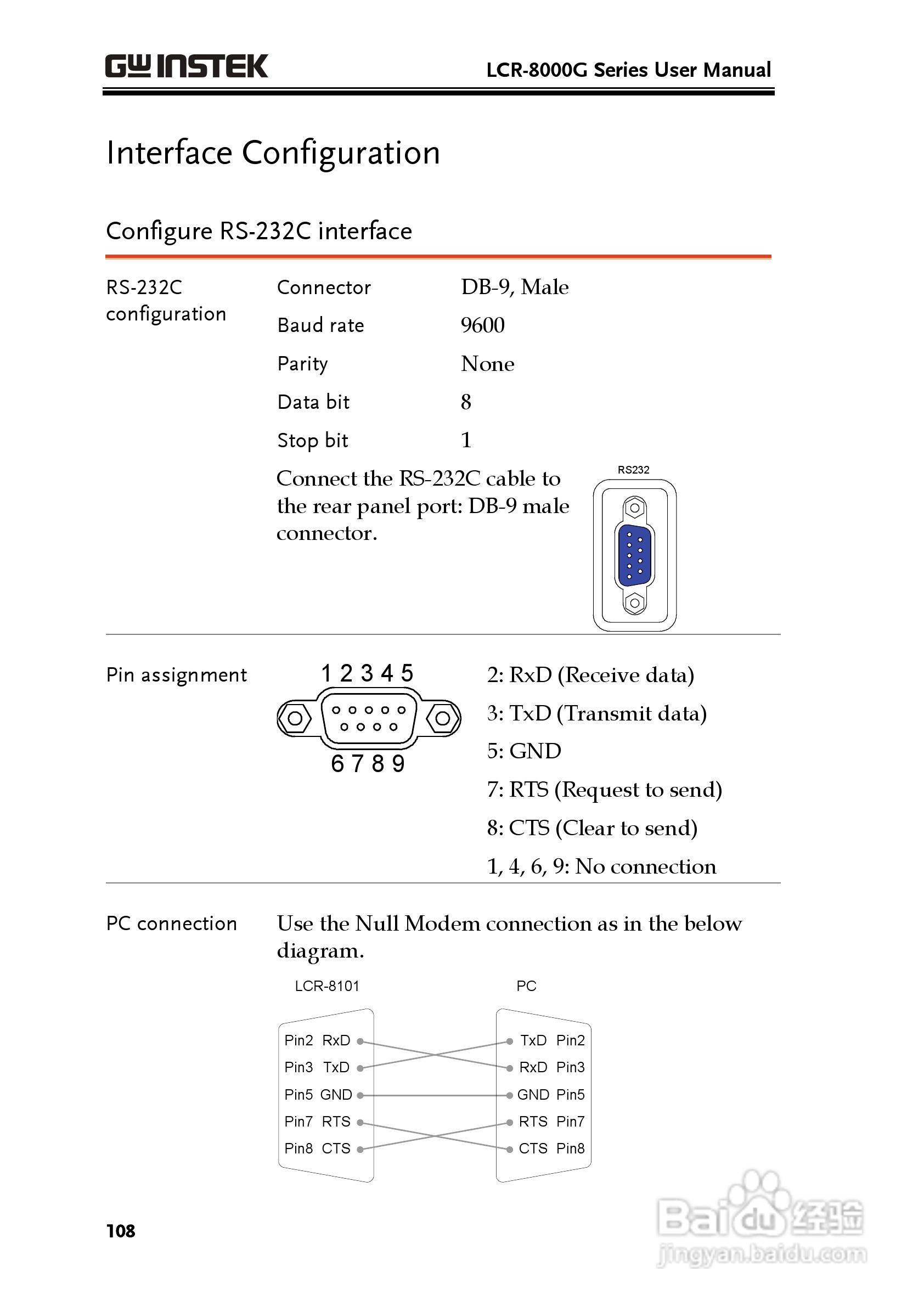 固纬LCR-8110G高精度LCR测试仪使用说明书:[11]