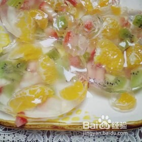 自制水果果冻的做法