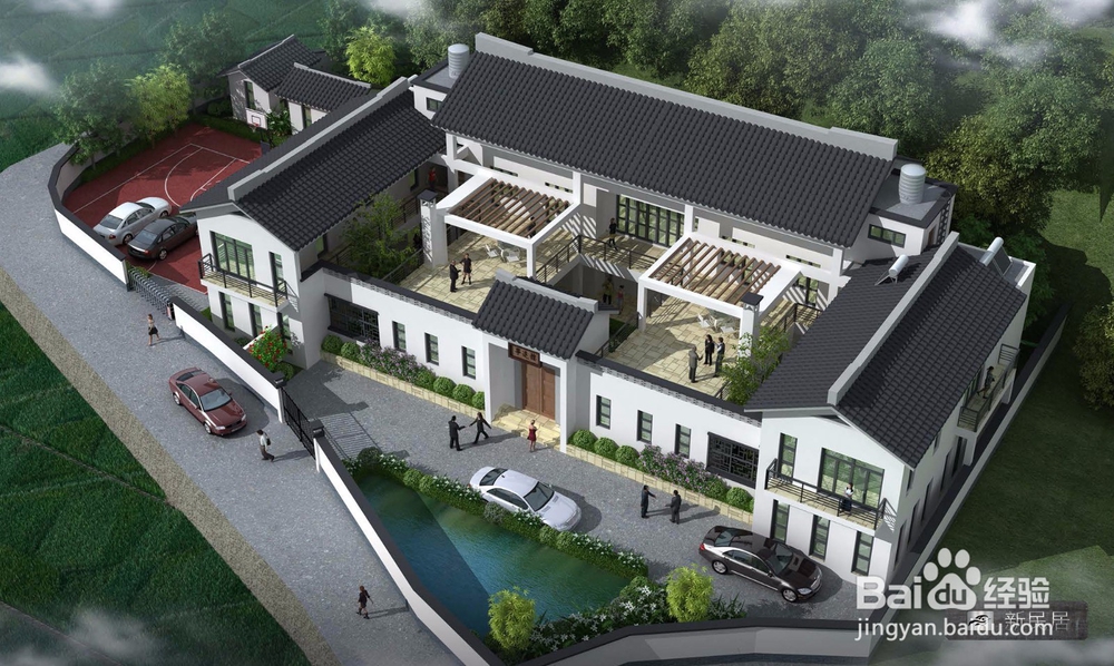 四合院和后花园的关系是什么？