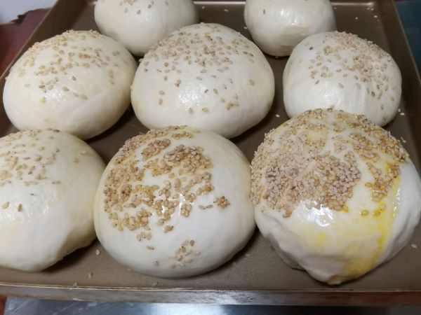 基础面包汉堡胚