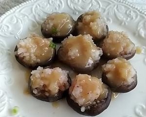 虾仁酿香菇的做法