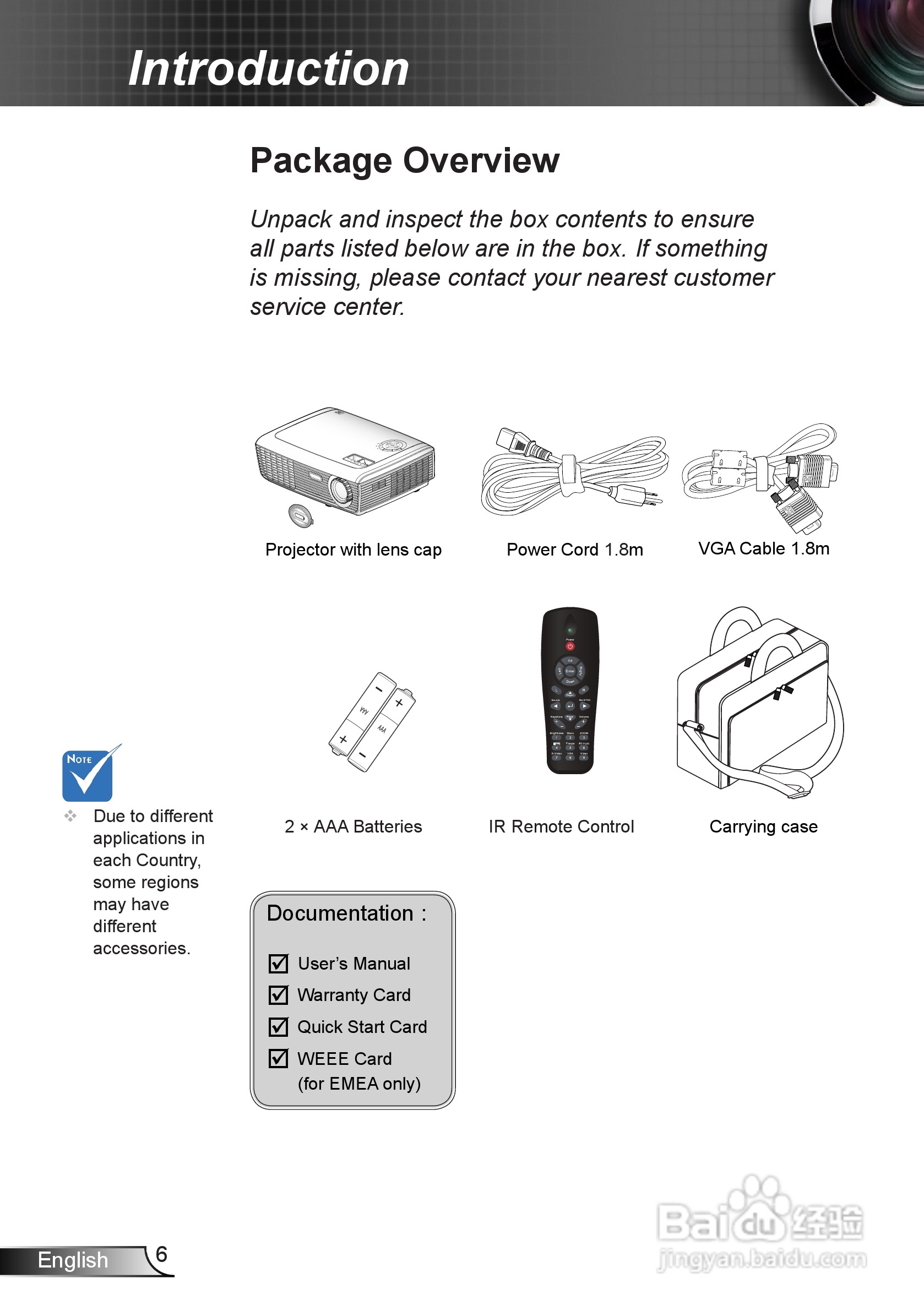 奥图码EW539投影机使用说明书:[1]