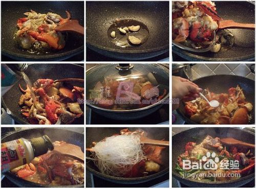 姜葱粉丝炒蟹——广东酒楼点菜率颇高的海鲜料理